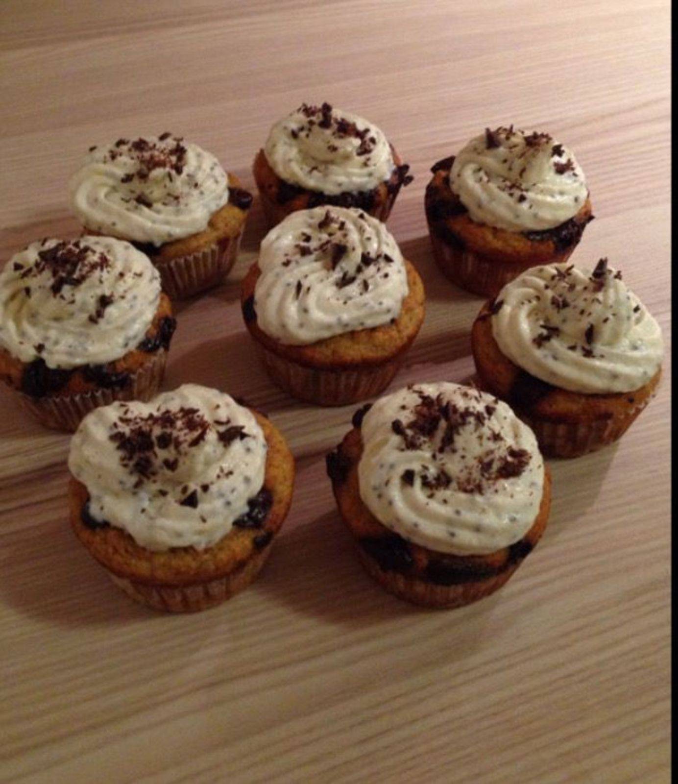 Bananen-Cupcakes ohne Mehl und Zucker (Paleo)