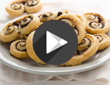 Video - Oliven-Sardellen-Schweinsohren