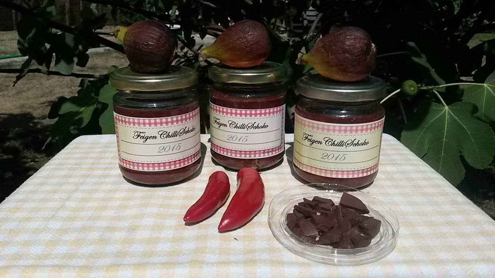 Feigen-Chili-Schoko-Marmelade Rezept - ichkoche.ch