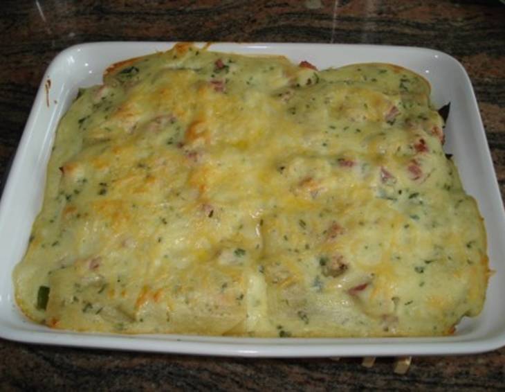 Canneloni mit Blattspinat Canneloni mit Blattspinat