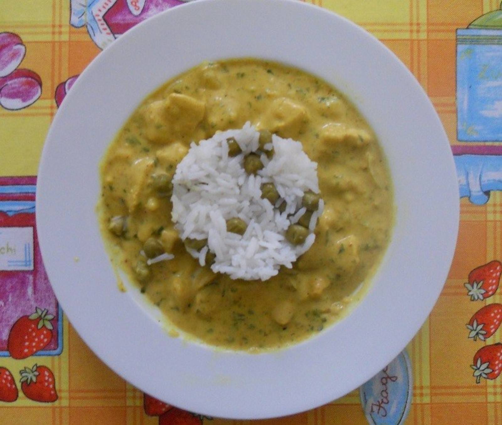 Currygeschnetzeltes mit Erbsenreis Rezept - ichkoche.at Currygeschnetzeltes mit Erbsenreis Rezept - ichkoche.at