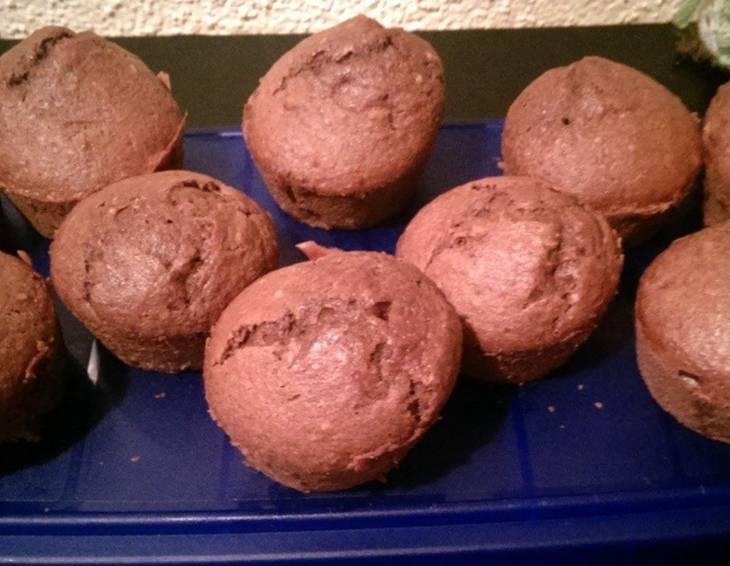 Bananen Schokolade Muffins Bananen Schokolade Muffins