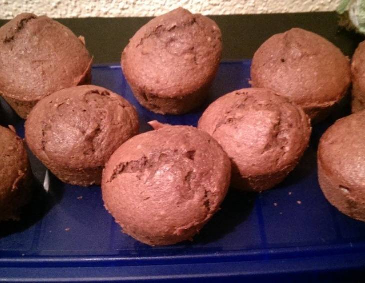 Bananen Schokolade Muffins