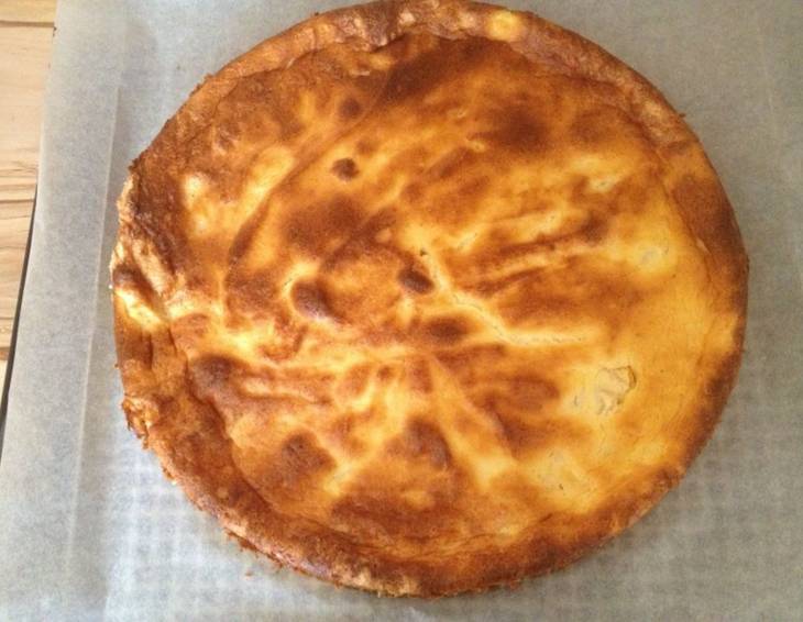Topfentorte mit Xylit und Früchten Topfentorte mit Xylit und Früchten