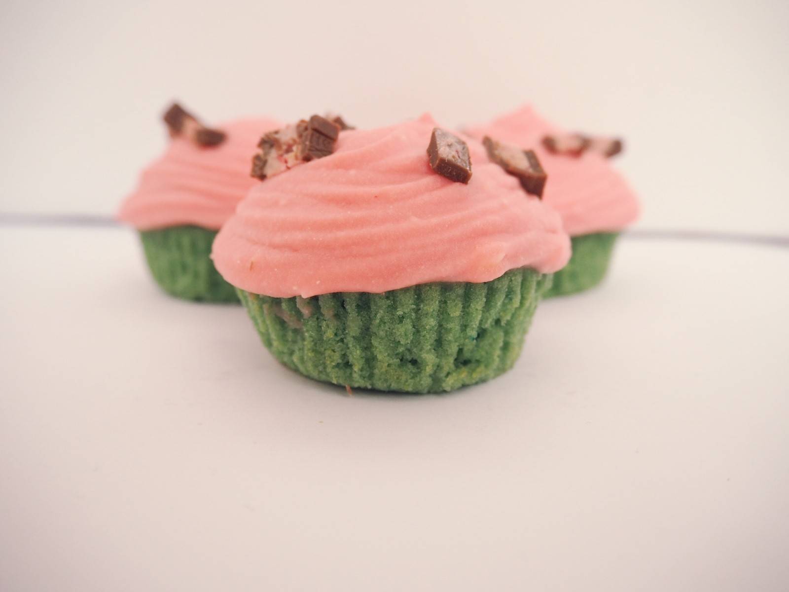 Wassermelonen-Cupcakes