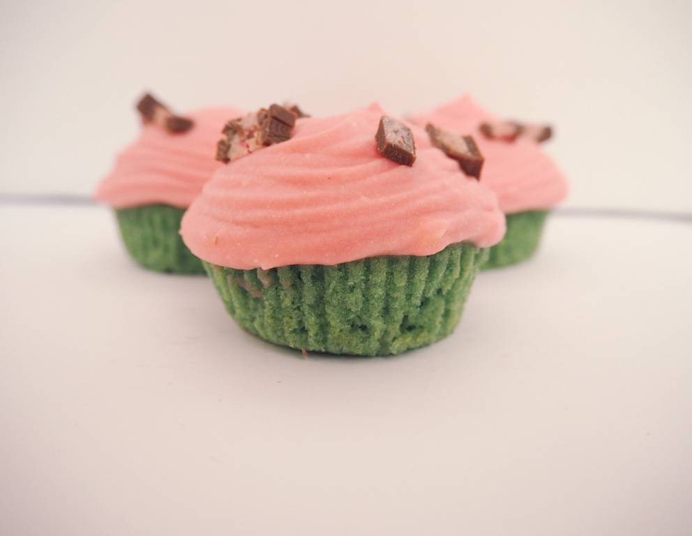 Wassermelonen-Cupcakes Wassermelonen-Cupcakes