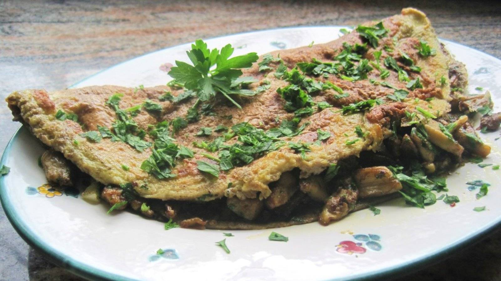 Steinpilzomelette