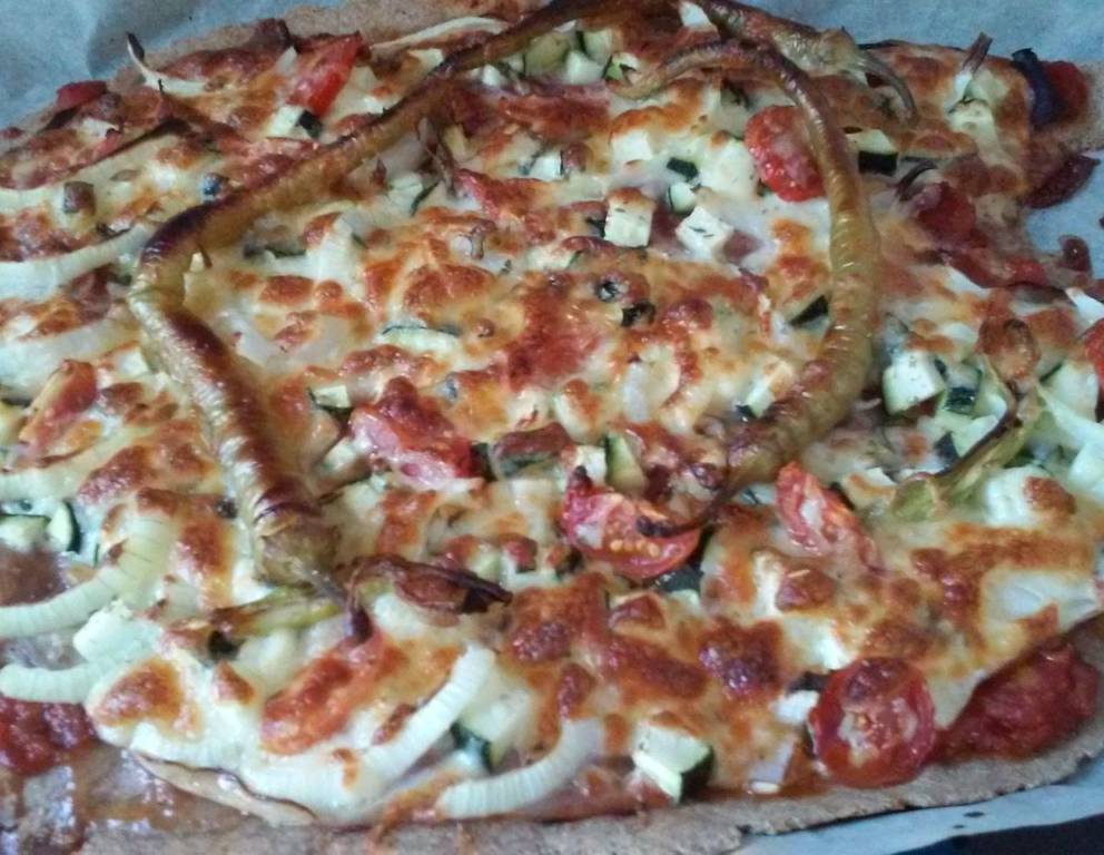 Gemüse-Vollkornpizza Gemüse-Vollkornpizza
