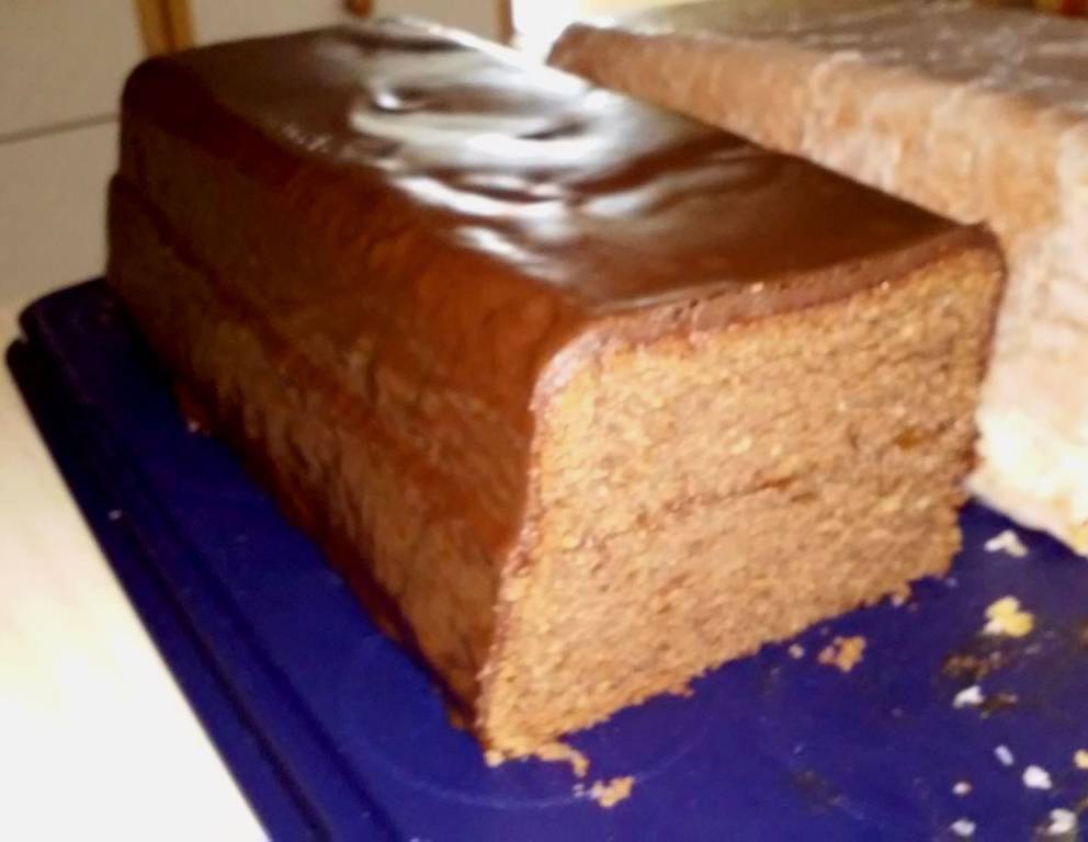 Sacherschnitten in Kastenform Sacherschnitten in Kastenform