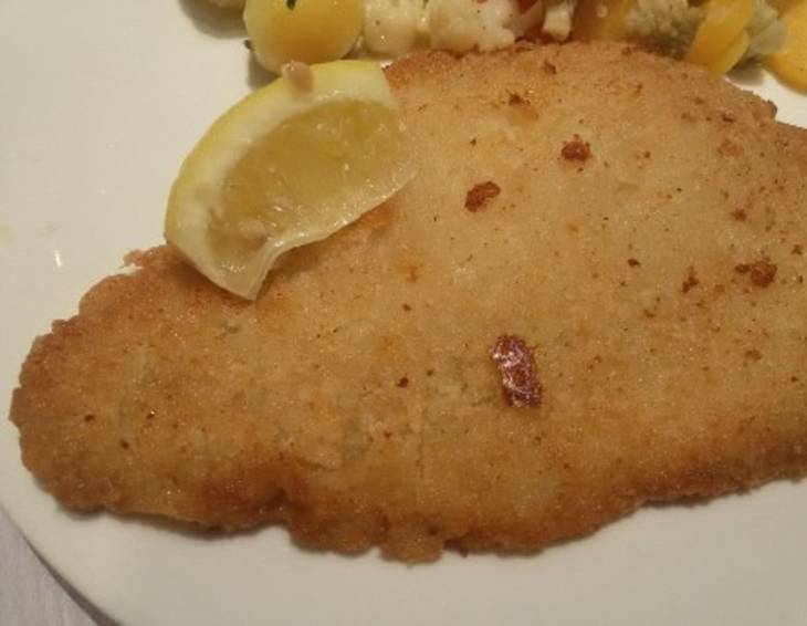Gebackenes Schollenfilet Gebackenes Schollenfilet