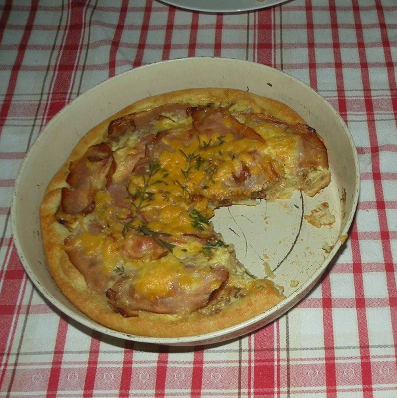 Zwiebelkuchen (Quiche)