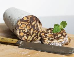 Schokoladensalami Schokoladensalami