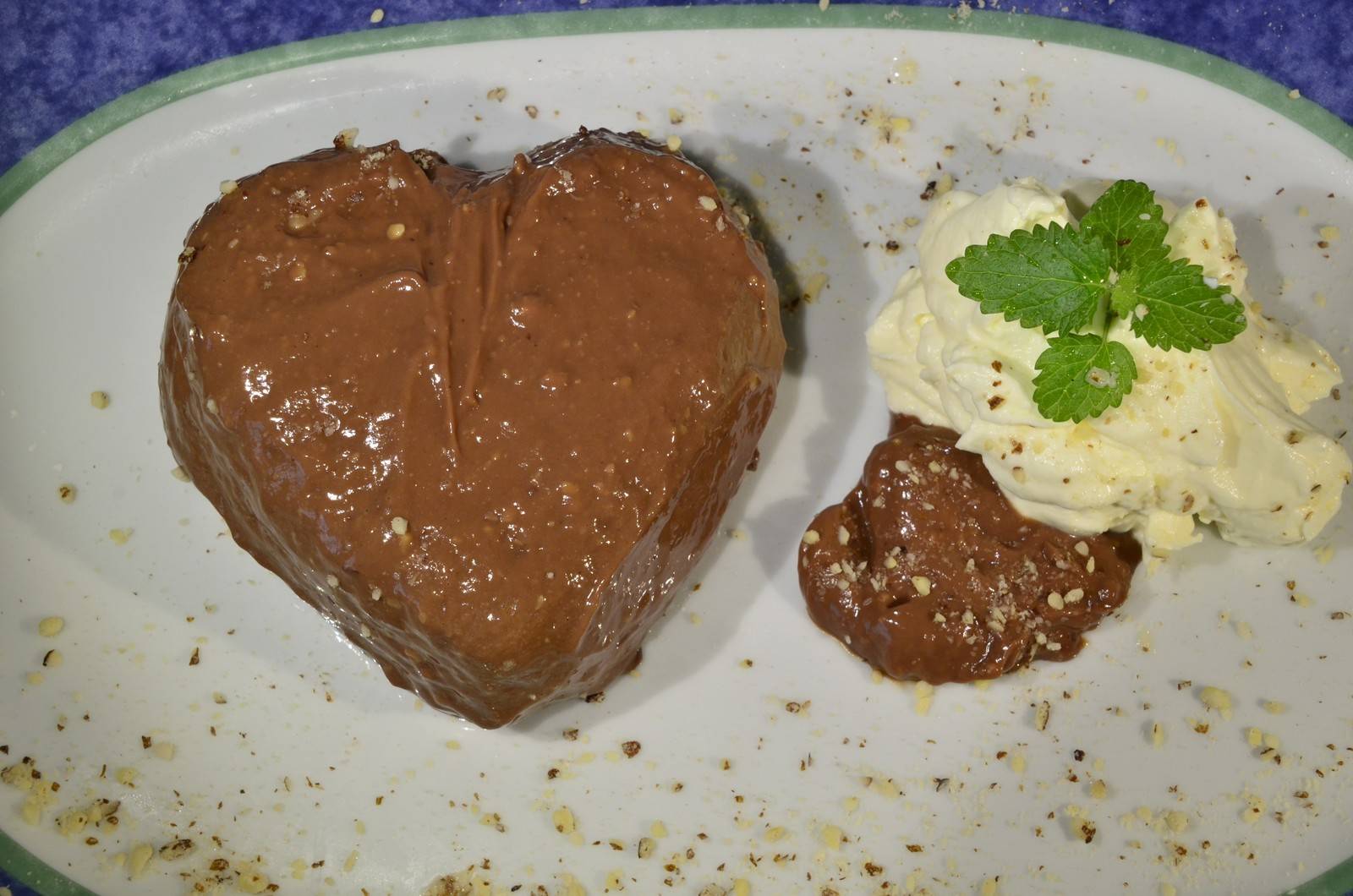 Schokoladen-Mandel Pudding Rezept - ichkoche.ch Schokoladen-Mandel Pudding Rezept - ichkoche.ch