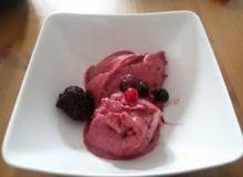 Waldbeereneis vegan Waldbeereneis vegan