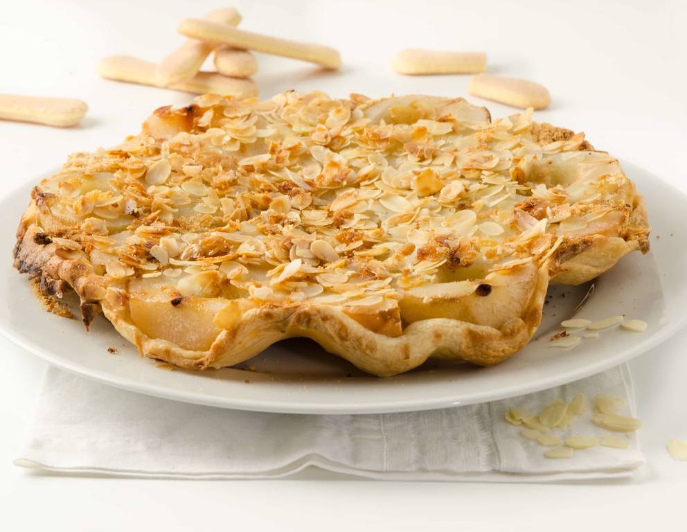 Karamellisierte Birnentarte Karamellisierte Birnentarte