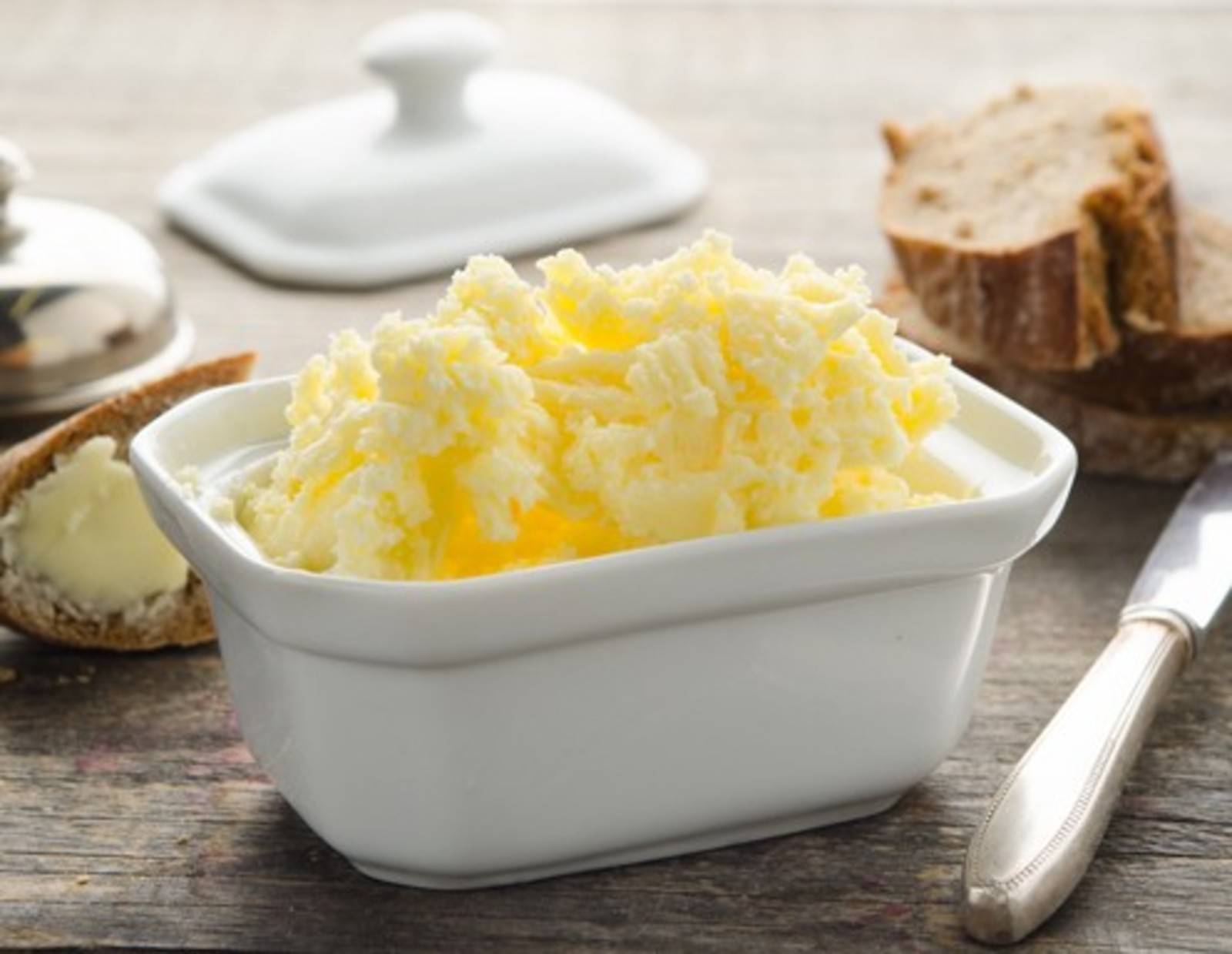 Selbstgemachte Butter