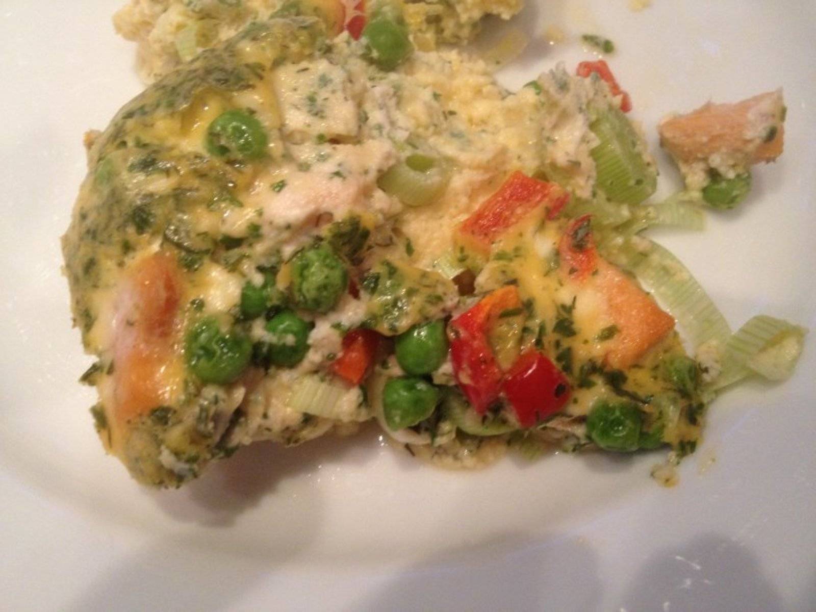 Lachs Frittata Rezept - ichkoche.de Lachs Frittata Rezept - ichkoche.de