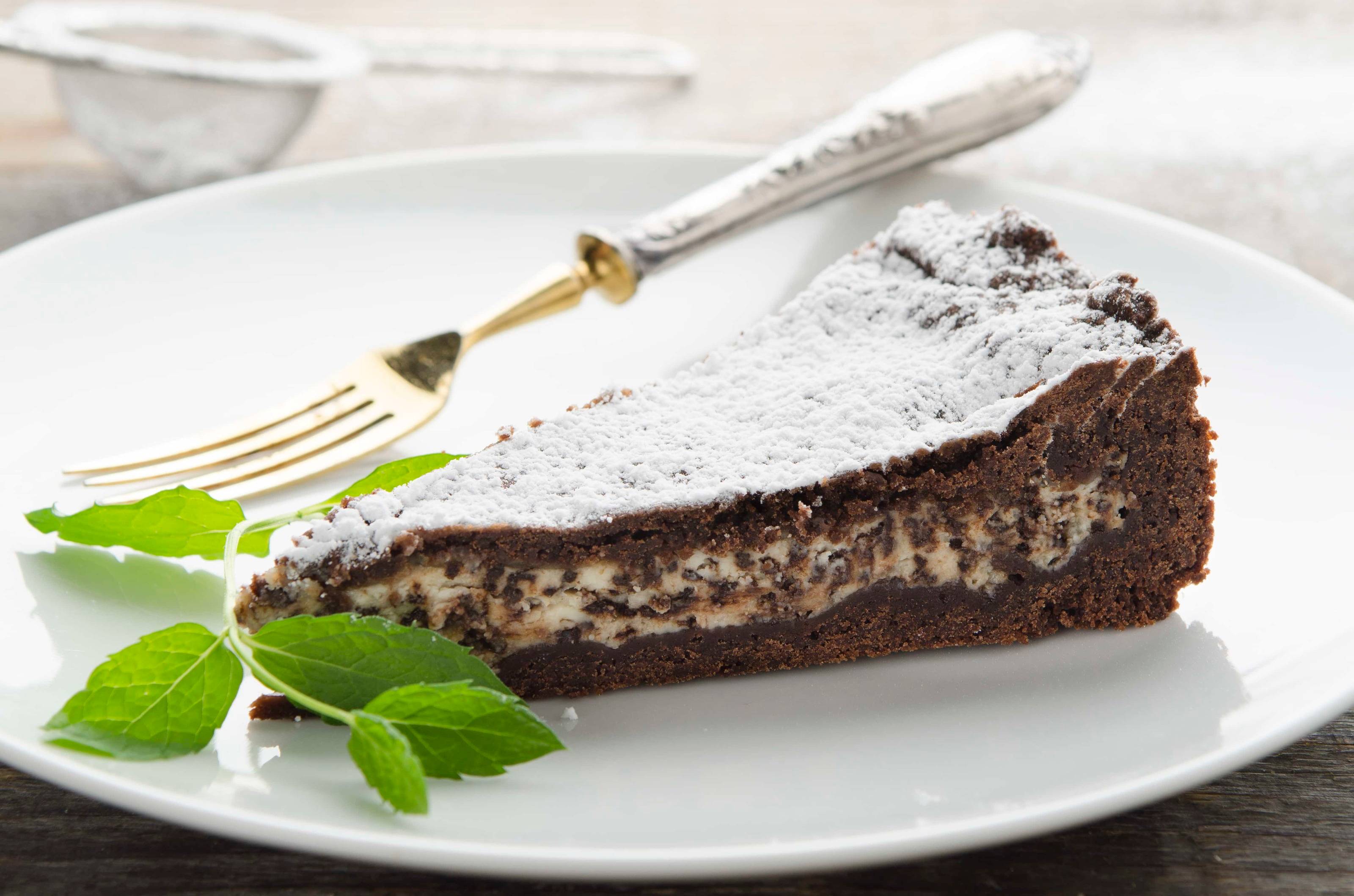 Kakaokuchen mit cremiger Füllung Rezept