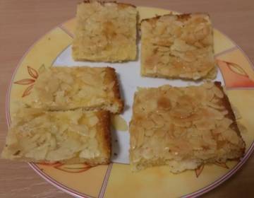 Butterkuchen mit Mandeln