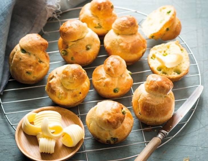 Erbsen Brioches Erbsen Brioches