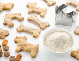 Hundekekse mit Apfel Hundekekse mit Apfel