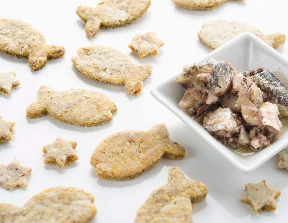 Katzenkekse mit Sardinen Katzenkekse mit Sardinen