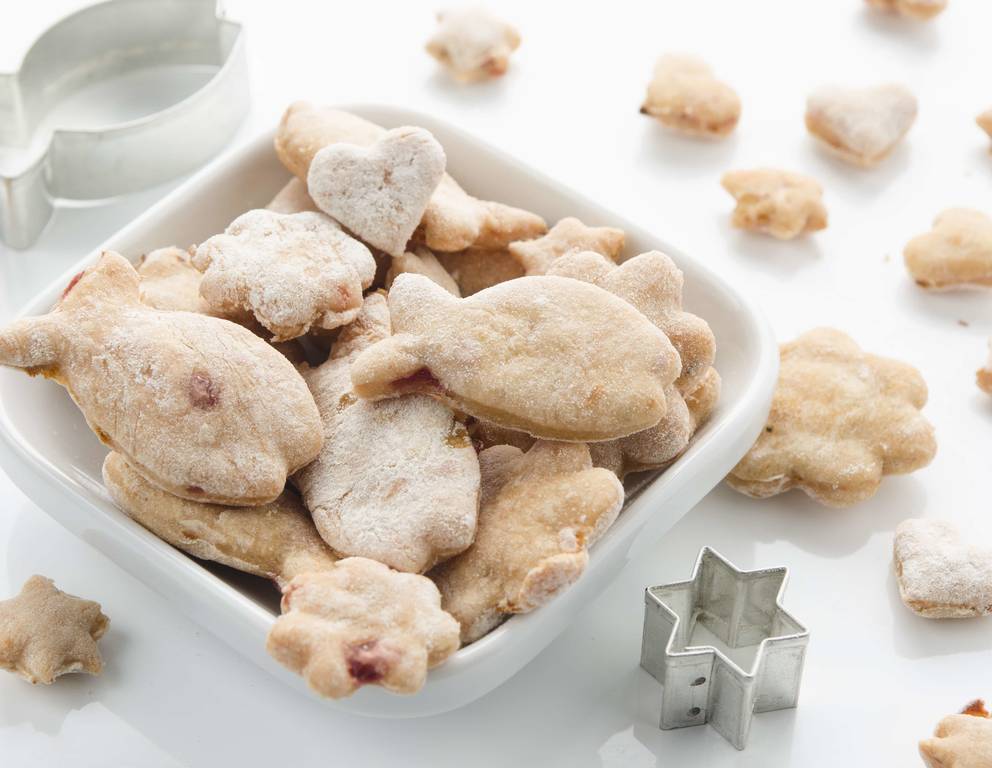 Katzenkekse mit Lachs Katzenkekse mit Lachs