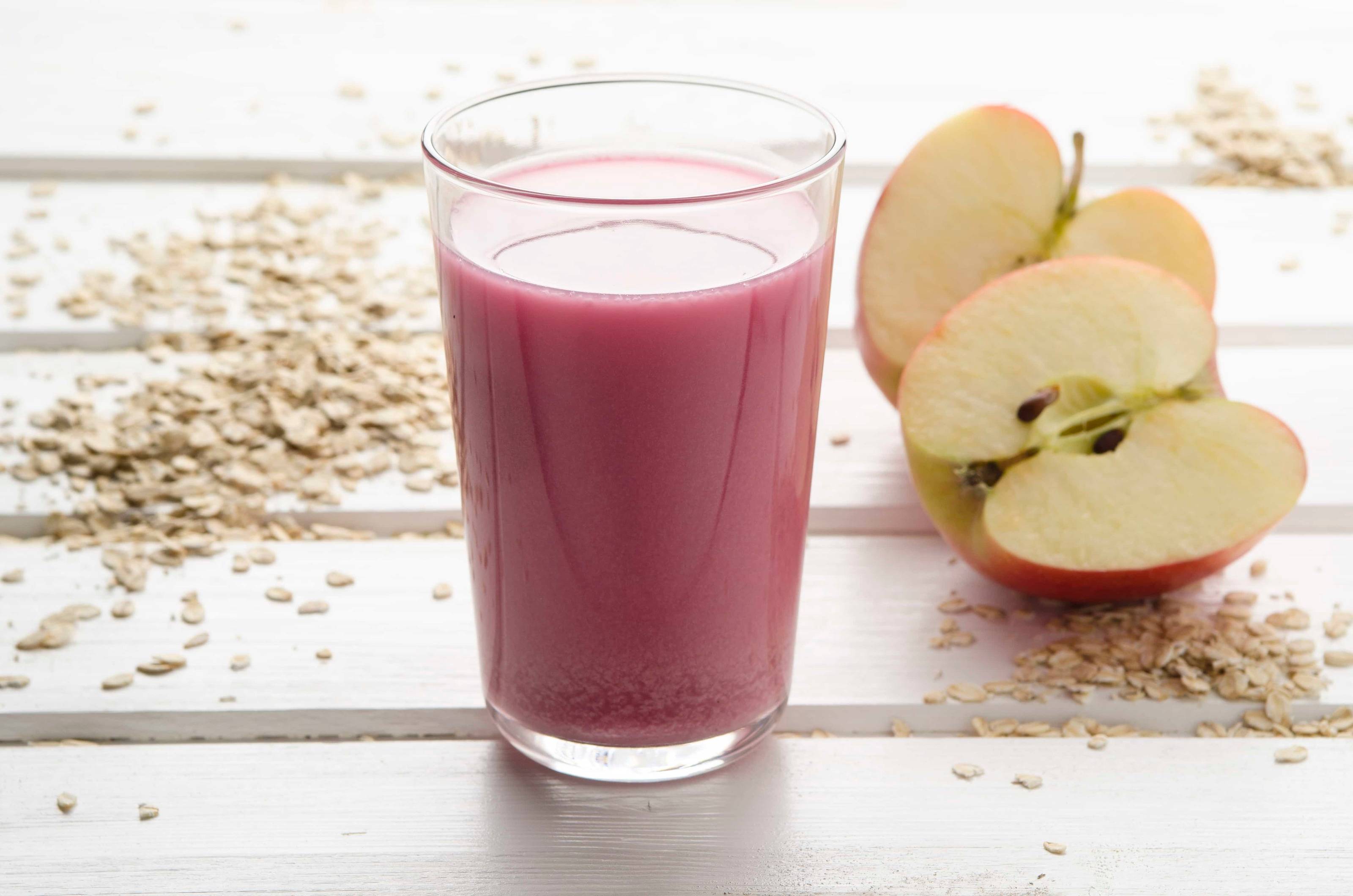 Apfel-Rotkraut-Smoothie