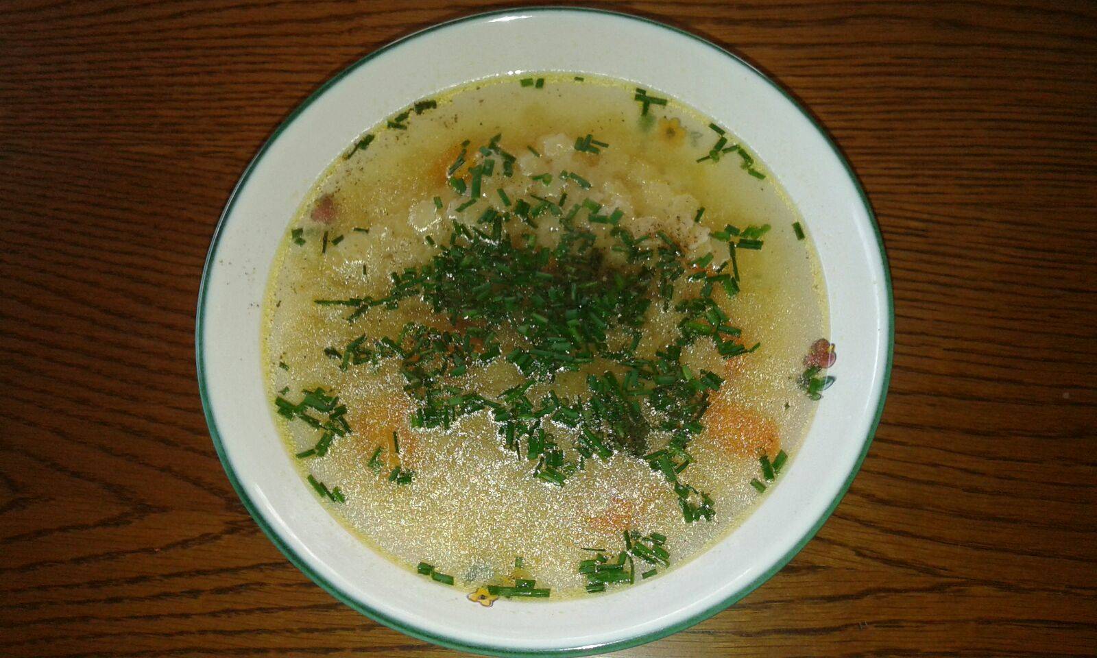 Selbstgemachte Hühnersuppe