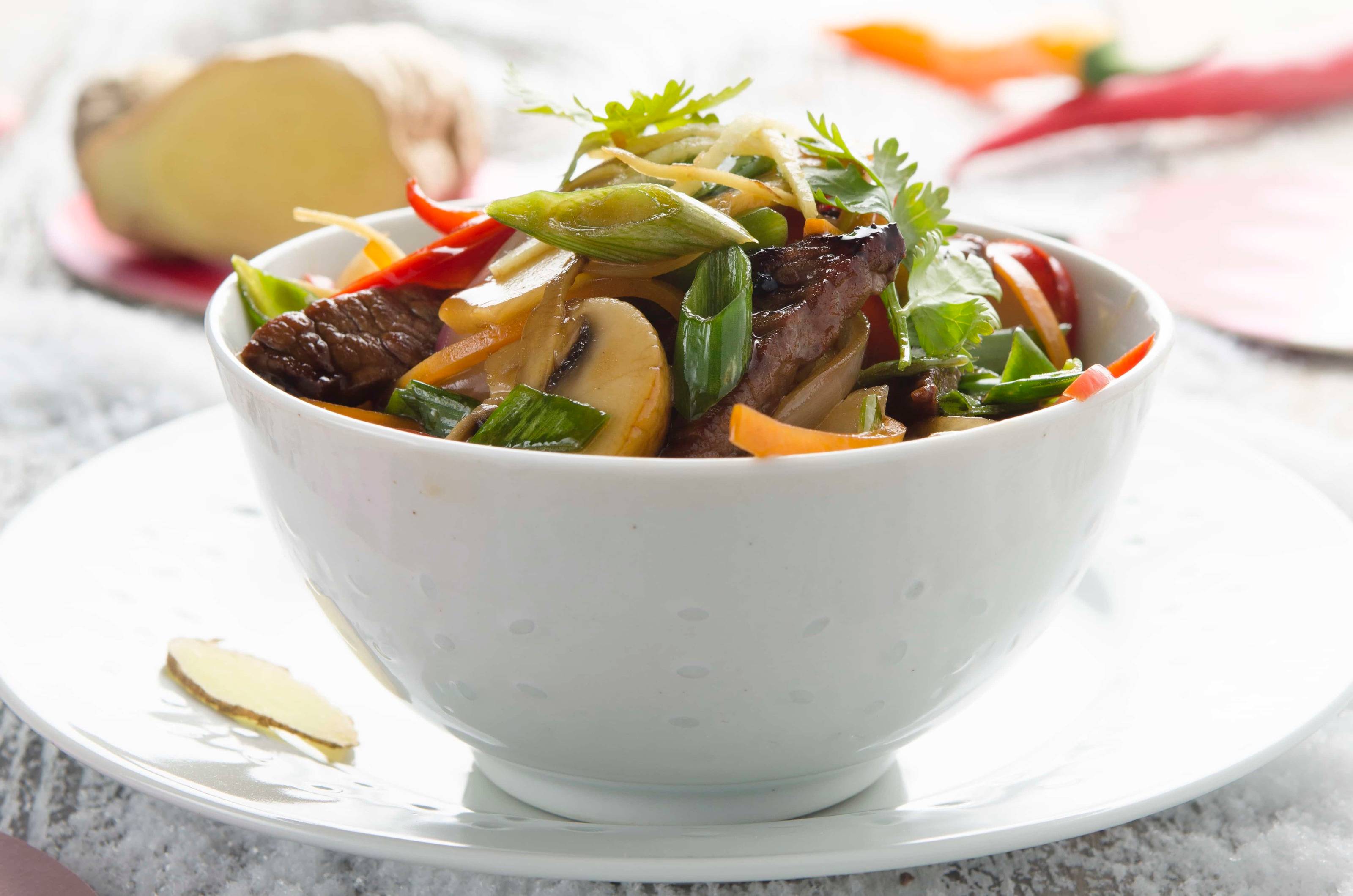 Ingwerente mit Gemüse Rezept