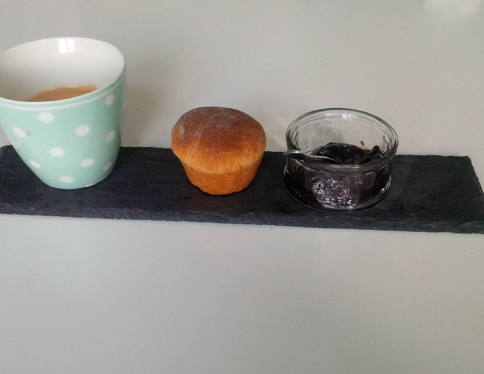 Striezel in der Muffinform Striezel in der Muffinform