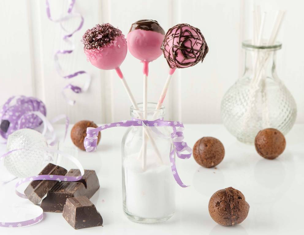 Schoko-Orangen Cake Pops Schoko-Orangen Cake Pops