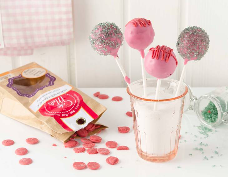 Vollkorn-Rosinen Cake Pops