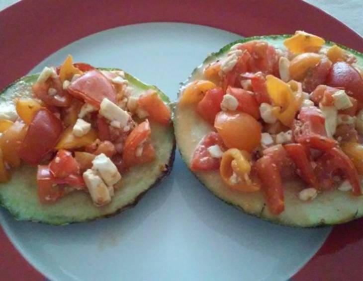 Zucchini-Bruschetta