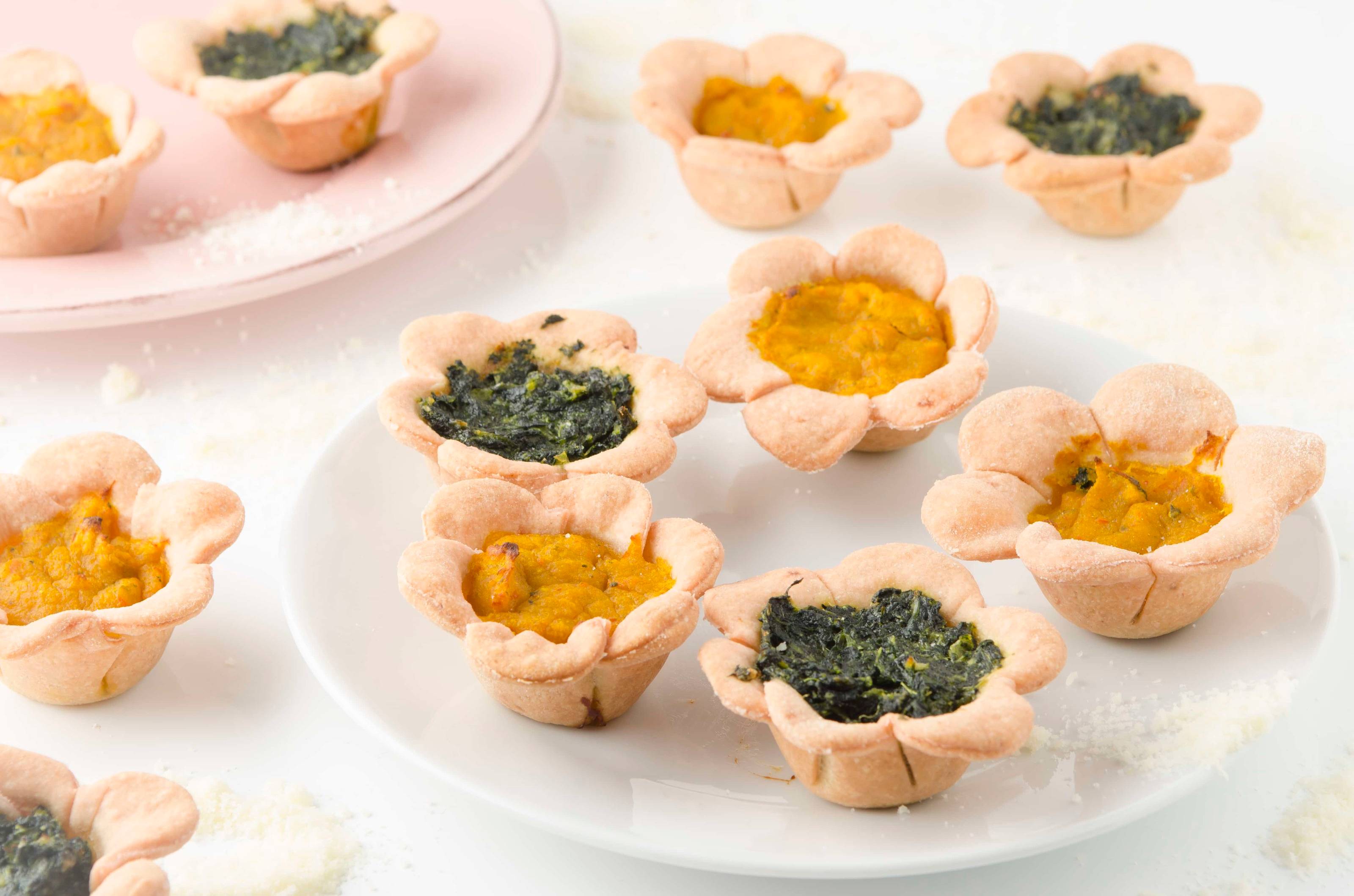 Bunte Gemüseblümchen Rezept