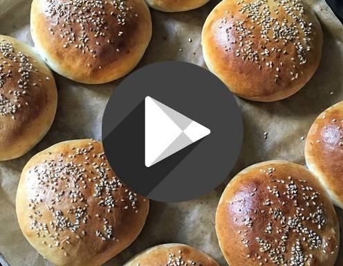 Video - Burger-Brötchen