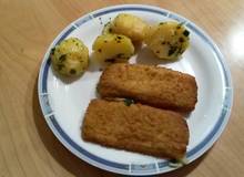 Gebackener Leberkäse Gebackener Leberkäse