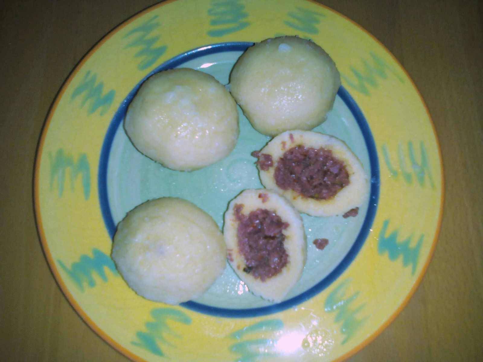 Hascheeknödel