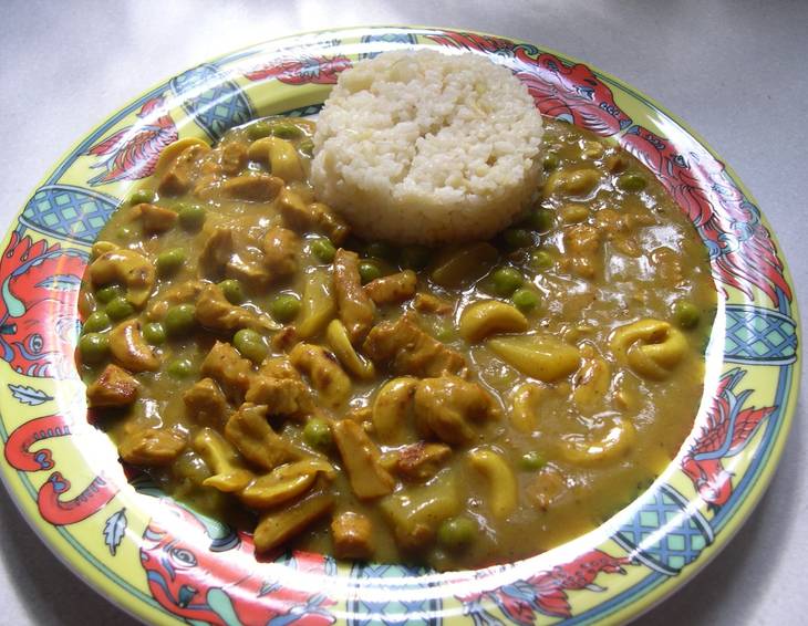 Currygeschnetzeltes mit Früchten Currygeschnetzeltes mit Früchten