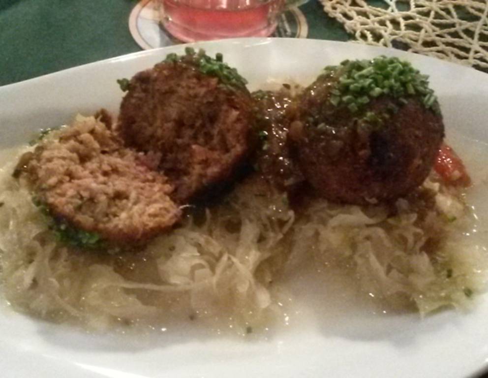 Gebackene Stelzenknödel Gebackene Stelzenknödel