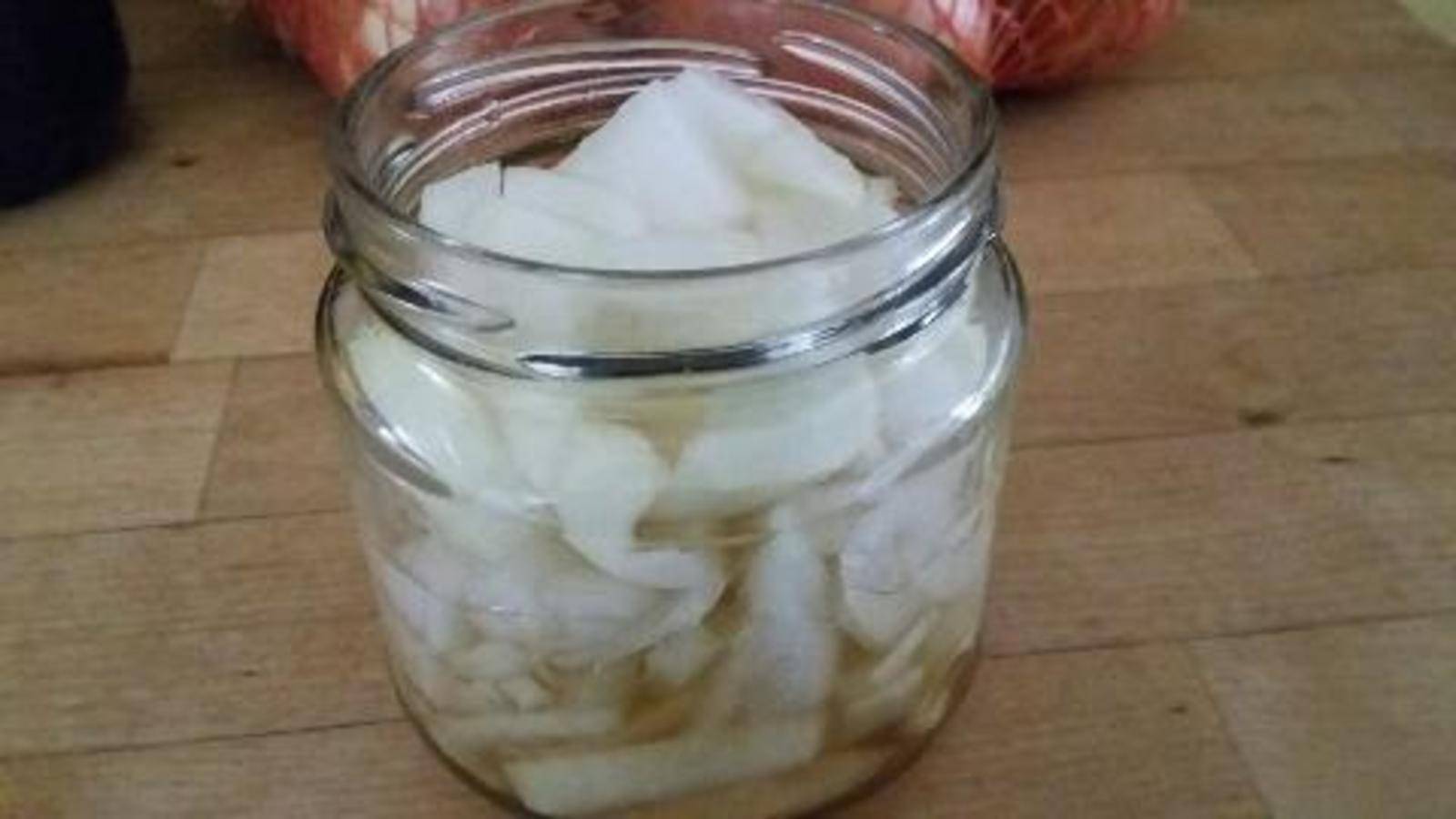 Zwiebel-Honig gegen Husten