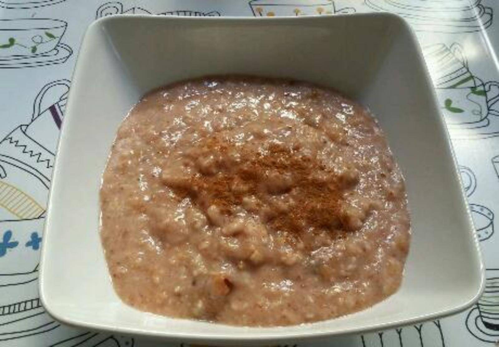 Zwetschken-Porridge