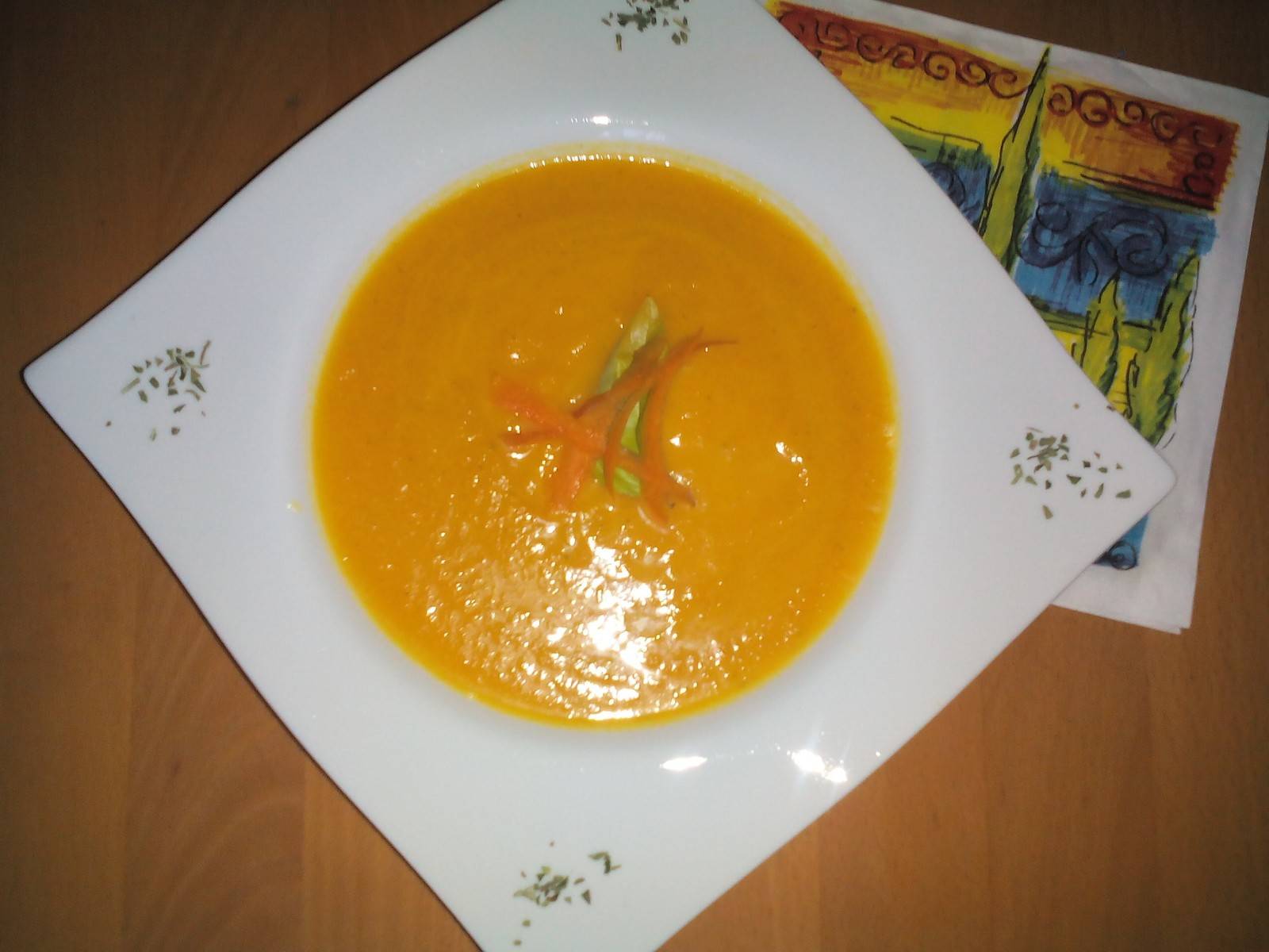 Karottencremesuppe