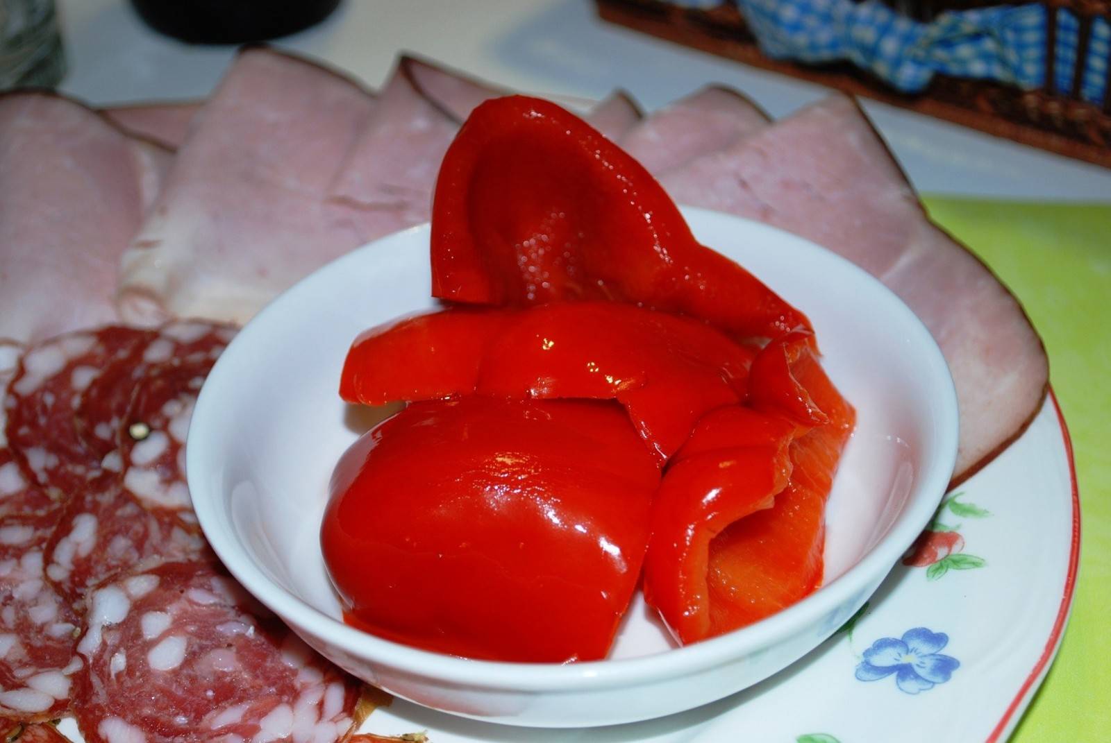Eingelegte Ölpaprika