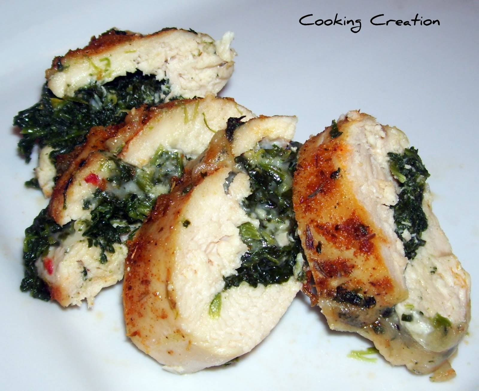 Cajun Stuffed Chicken