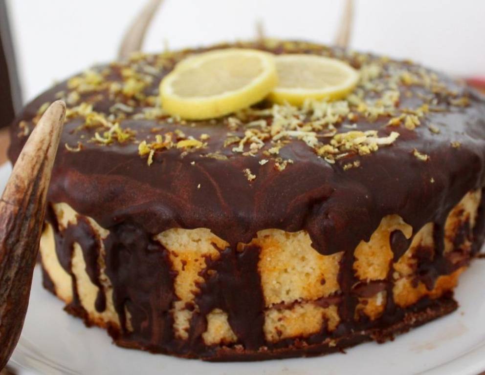 Zitronen-Schoko-Torte Rezept - ichkoche.at