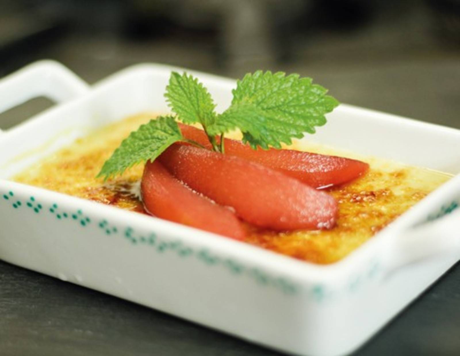 Steirische Creme mit Gewürzbirne Rezept
