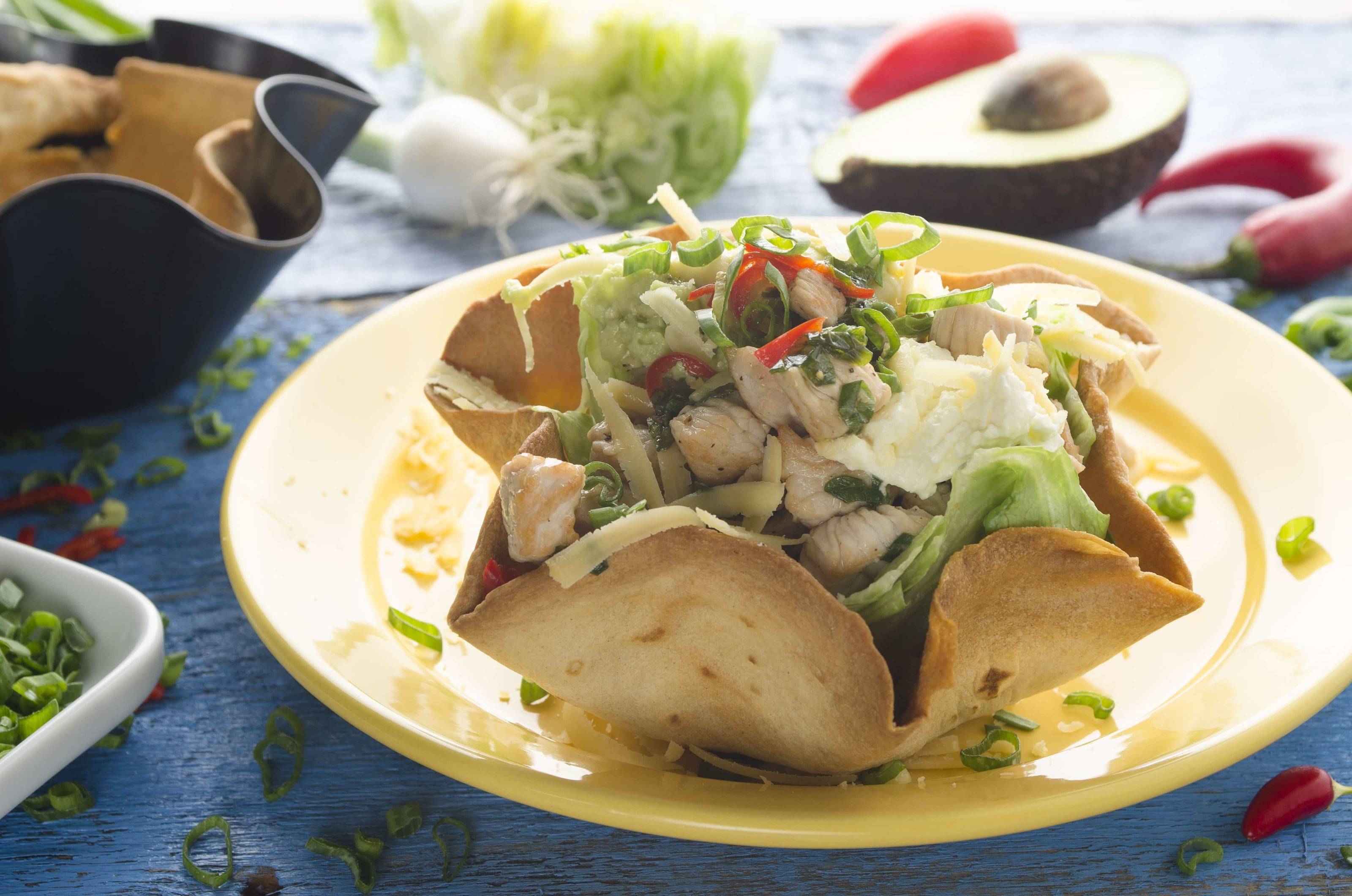 Tacos mit Puten-Avocado-Füllung Rezept