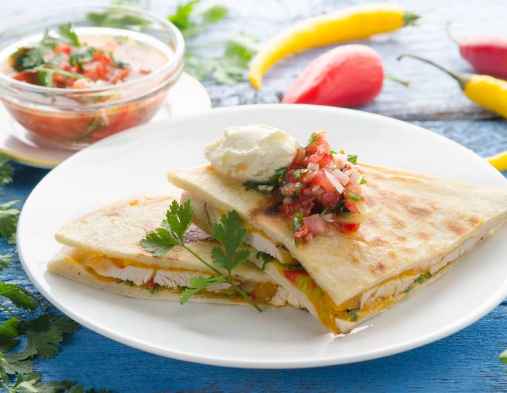 Scharfe Quesadillas