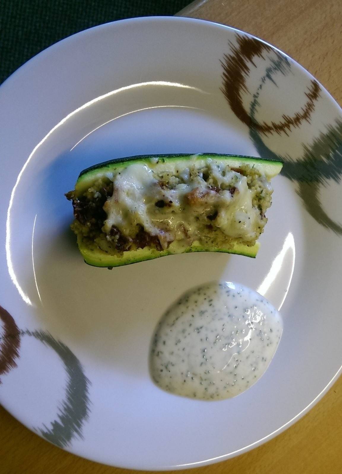 Gefüllte Zucchini mit Couscous Rezept - ichkoche.de